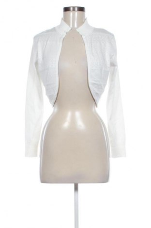 Γυναικεία ζακέτα Voir, Μέγεθος S, Χρώμα Λευκό, Τιμή 7,99 €