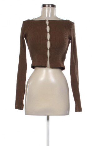 Dámsky kardigán Weekday, Velikost XS, Barva Hnědá, Cena  539,00 Kč