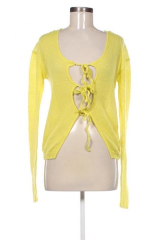 Damen Strickjacke Weekday, Größe M, Farbe Gelb, Preis € 43,00