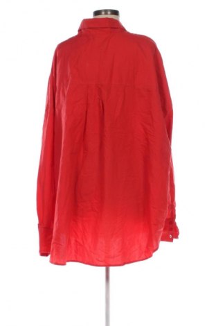 Γυναικείο πουκάμισο ASOS, Μέγεθος 4XL, Χρώμα Κόκκινο, Τιμή 12,99 €