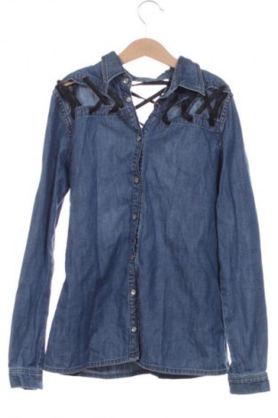 Γυναικείο πουκάμισο ASOS, Μέγεθος XXS, Χρώμα Μπλέ, Τιμή 54,72 €