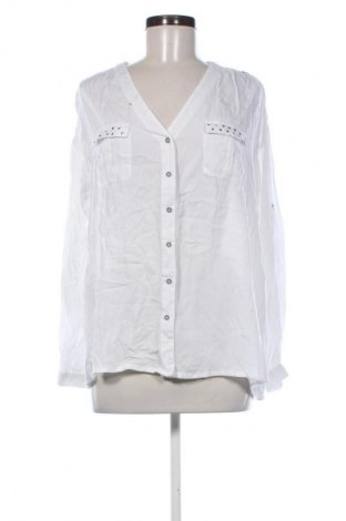 Γυναικείο πουκάμισο Ajc, Μέγεθος S, Χρώμα Λευκό, Τιμή 4,99 €