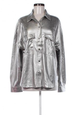 Dámská košile  Bershka, Velikost M, Barva Stříbrná, Cena  489,00 Kč