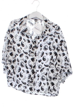 Γυναικείο πουκάμισο Bershka, Μέγεθος XS, Χρώμα Πολύχρωμο, Τιμή 9,40 €