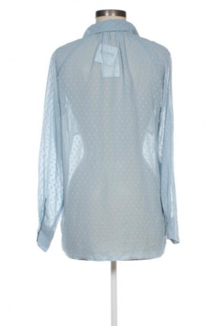 Γυναικείο πουκάμισο Bershka, Μέγεθος S, Χρώμα Μπλέ, Τιμή 13,99 €