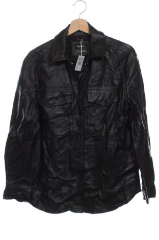 Γυναικείο πουκάμισο Bershka, Μέγεθος XS, Χρώμα Μαύρο, Τιμή 15,99 €