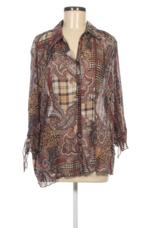 Γυναικείο πουκάμισο Canda, Μέγεθος XXL, Χρώμα Πολύχρωμο, Τιμή 15,00 €
