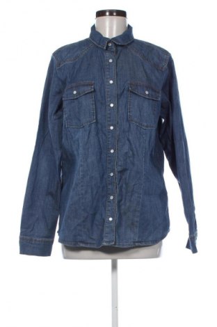 Γυναικείο πουκάμισο Essentials by Tchibo, Μέγεθος XL, Χρώμα Μπλέ, Τιμή 15,99 €