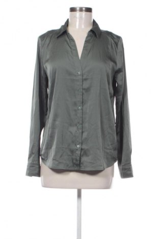 Дамска риза H&M, Размер M, Цвят Зелен, Цена 13,00 €