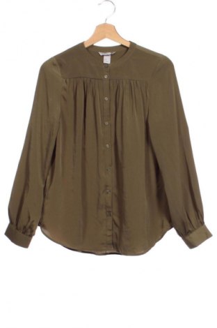 Γυναικείο πουκάμισο H&M, Μέγεθος XS, Χρώμα Πράσινο, Τιμή 4,99 €