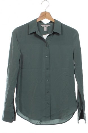 Dámska košeľa  H&M, Veľkosť XS, Farba Zelená, Cena  4,95 €