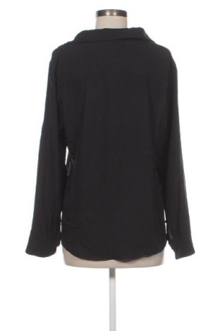 Γυναικείο πουκάμισο H&M, Μέγεθος XL, Χρώμα Μαύρο, Τιμή 15,99 €
