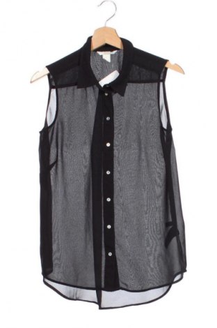Дамска риза H&M, Размер XS, Цвят Черен, Цена 2,04 €