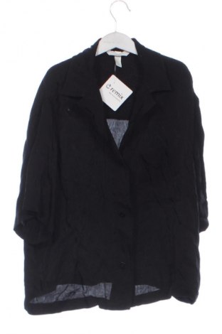 Γυναικείο πουκάμισο H&M, Μέγεθος XS, Χρώμα Μαύρο, Τιμή 9,40 €