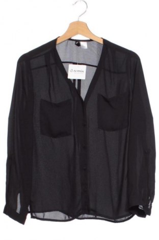 Damenbluse H&M Divided, Größe XS, Farbe Schwarz, Preis € 5,99