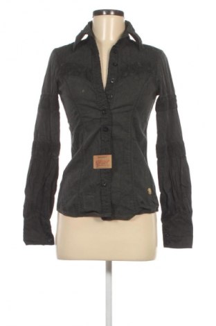 Γυναικείο πουκάμισο Khujo, Μέγεθος S, Χρώμα Μαύρο, Τιμή 28,00 €