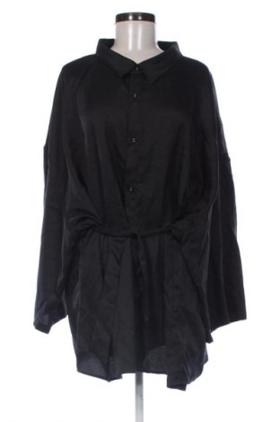 Γυναικείο πουκάμισο Manfinity, Μέγεθος 5XL, Χρώμα Μαύρο, Τιμή 17,00 €