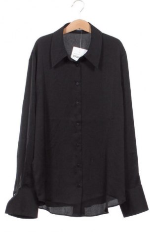 Γυναικείο πουκάμισο Mango, Μέγεθος XS, Χρώμα Μαύρο, Τιμή 14,00 €