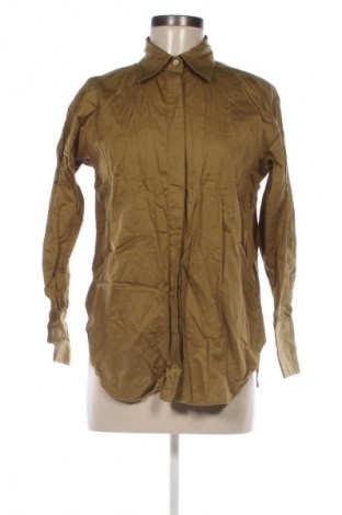 Дамска риза Massimo Dutti, Размер S, Цвят Зелен, Цена 19,94 €