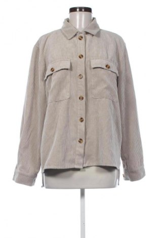 Γυναικείο πουκάμισο Pieces, Μέγεθος L, Χρώμα  Μπέζ, Τιμή 6,99 €