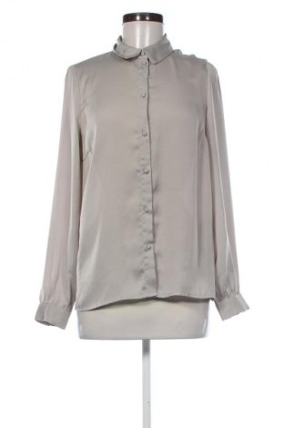 Γυναικείο πουκάμισο Pieces, Μέγεθος S, Χρώμα Γκρί, Τιμή 4,99 €