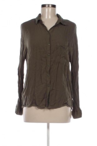 Γυναικείο πουκάμισο Promod, Μέγεθος M, Χρώμα Πράσινο, Τιμή 21,00 €