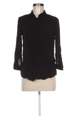 Дамска риза Pull&Bear, Размер M, Цвят Черен, Цена 4,09 €