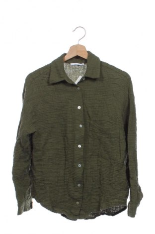 Дамска риза Reserved, Размер XS, Цвят Зелен, Цена 7,15 €