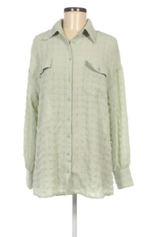 Γυναικείο πουκάμισο SHEIN, Μέγεθος S, Χρώμα Πράσινο, Τιμή 23,79 €