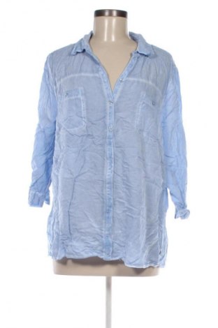 Γυναικείο πουκάμισο Sonja Blank, Μέγεθος XXL, Χρώμα Μπλέ, Τιμή 7,99 €