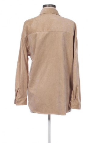 Γυναικείο πουκάμισο Stradivarius, Μέγεθος L, Χρώμα  Μπέζ, Τιμή 6,99 €