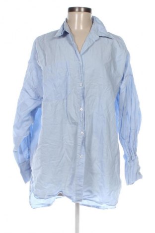 Дамска риза Stradivarius, Размер L, Цвят Син, Цена 13,29 €