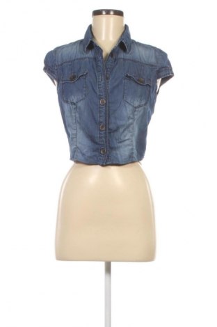 Γυναικείο πουκάμισο Timeout, Μέγεθος M, Χρώμα Μπλέ, Τιμή 17,00 €