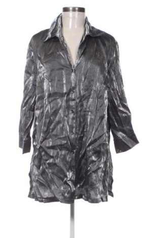 Дамска риза Ulla Popken, Размер XL, Цвят Сребрист, Цена 13,80 €