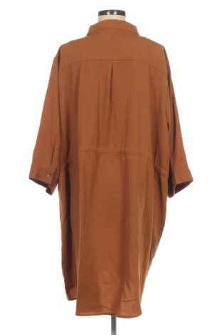 Γυναικείο πουκάμισο Unbranded, Μέγεθος 4XL, Χρώμα Καφέ, Τιμή 12,78 €