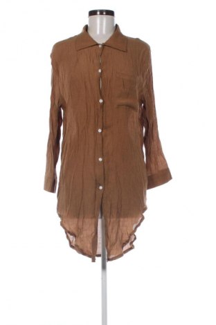 Γυναικείο πουκάμισο Unbranded, Μέγεθος M, Χρώμα Καφέ, Τιμή 13,00 €