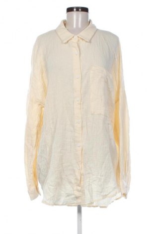 Γυναικείο πουκάμισο Unbranded, Μέγεθος XXL, Χρώμα Κίτρινο, Τιμή 17,99 €