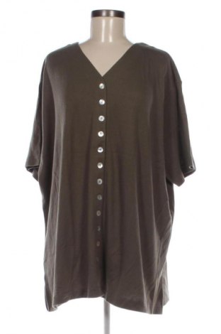 Γυναικείο πουκάμισο Unbranded, Μέγεθος 3XL, Χρώμα Πράσινο, Τιμή 11,99 €