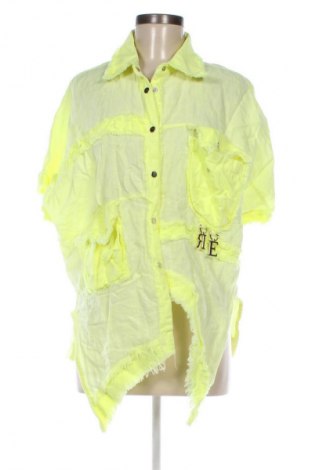 Γυναικείο πουκάμισο Unbranded, Μέγεθος L, Χρώμα Κίτρινο, Τιμή 8,99 €