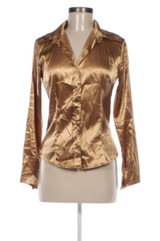 Γυναικείο πουκάμισο Unbranded, Μέγεθος S, Χρώμα Χρυσαφί, Τιμή 15,99 €
