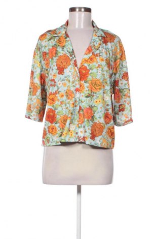 Γυναικείο πουκάμισο Zara, Μέγεθος M, Χρώμα Πολύχρωμο, Τιμή 14,00 €