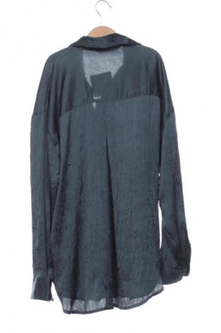 Γυναικείο πουκάμισο Zara, Μέγεθος XS, Χρώμα Πράσινο, Τιμή 14,00 €