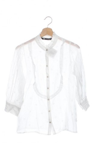 Dámska košeľa  Zara, Veľkosť XS, Farba Biela, Cena  11,95 €