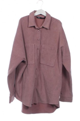 Γυναικείο πουκάμισο Zara, Μέγεθος XS, Χρώμα Σάπιο μήλο, Τιμή 13,81 €