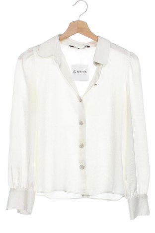 Γυναικείο πουκάμισο Zara, Μέγεθος XS, Χρώμα  Μπέζ, Τιμή 16,99 €