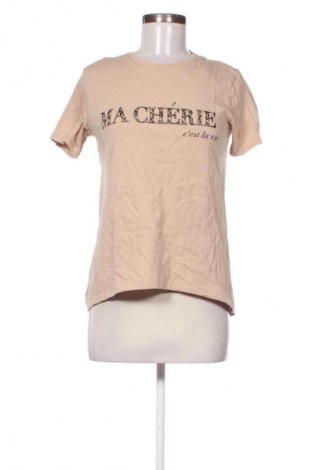 Дамска тениска Amisu, Размер XS, Цвят Бежов, Цена 9,00 €