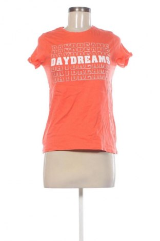 Γυναικείο t-shirt Blind Date, Μέγεθος S, Χρώμα Πορτοκαλί, Τιμή 6,99 €