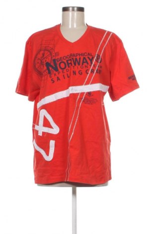 Дамска тениска Geographical Norway, Размер 3XL, Цвят Червен, Цена 17,46 €