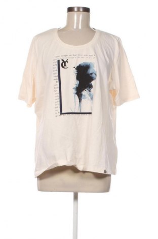 Γυναικείο t-shirt Golle Haug, Μέγεθος XXL, Χρώμα Εκρού, Τιμή 11,99 €