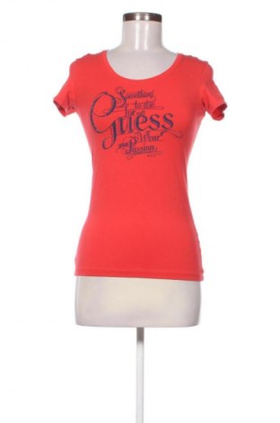Γυναικείο t-shirt Guess, Μέγεθος M, Χρώμα Κόκκινο, Τιμή 30,63 €
